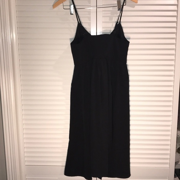 NWT Black Button Down Dress Forever 21 - Picture 3 of 4
